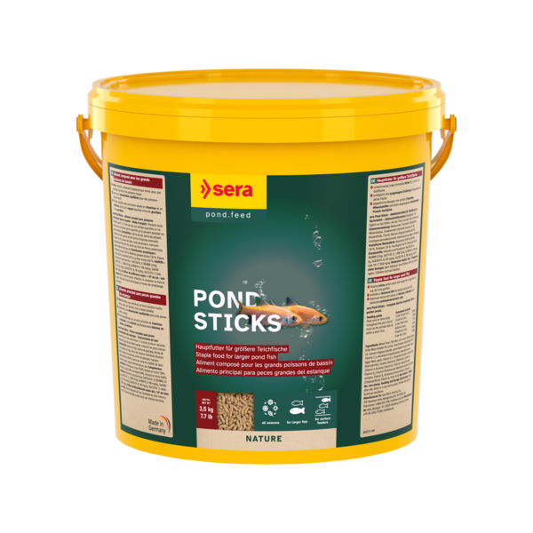 Bassin de jardin : Sera pond sticks Granulat 10L (1.8kg), Nourriture Serapond