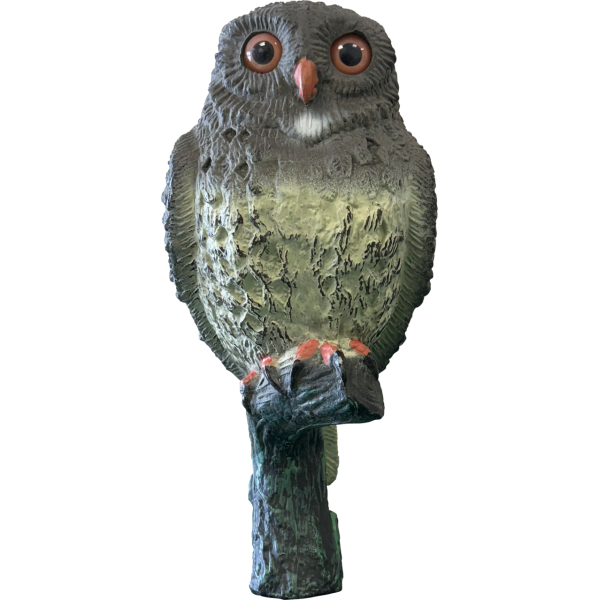 Bassin de jardin : SF DECO BIRD PETIT HIBOU (26x12x12cm), Figurines