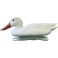 Bassin de jardin : SF DECO BIRD CANARD BLANC(16x15x38cm), Figurines