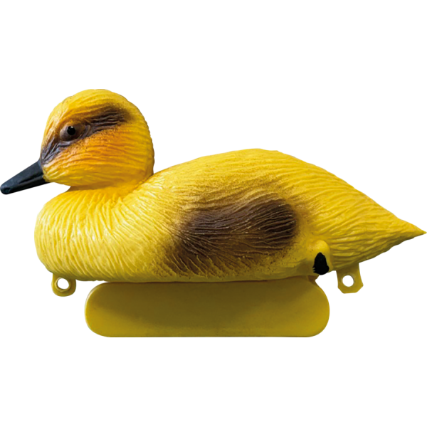 Bassin de jardin : SF DECO BIRD PETIT CANARD JAUNE (7x5.5x7cm), Figurines