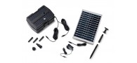 Bassin de jardin : Pontec PondoRell 1500 UVC Solar, Pompe de bassin PONTEC