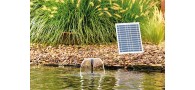 Bassin de jardin : Pontec PondoRell 1500 UVC Solar, Pompe de bassin PONTEC