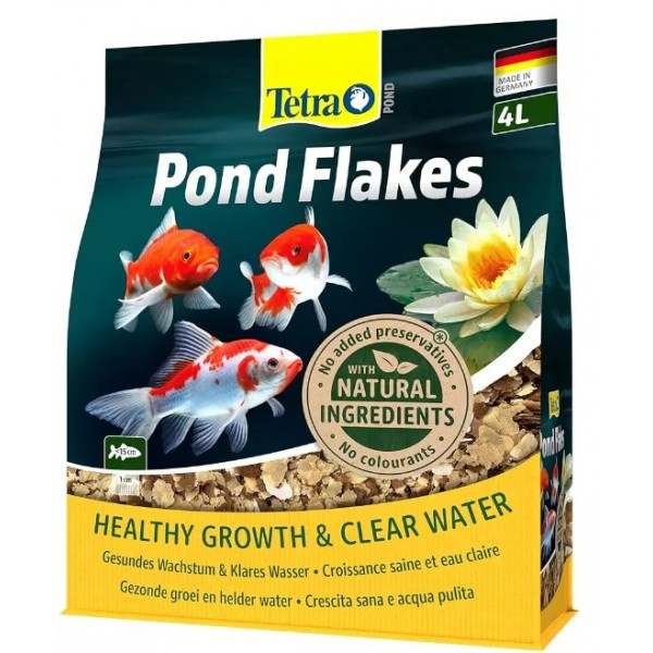 Bassin de jardin : TETRA POND FLAKES 4L, Nourriture TETRA POND
