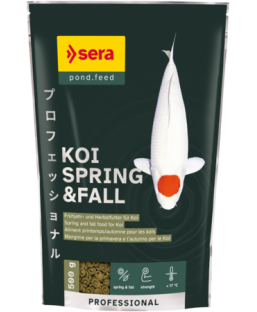 Bassin de jardin : SERA KOI Professional été 500G, Nourriture Serapond