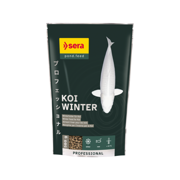 Bassin de jardin : SERA KOI Professional HIVER 500g, Nourriture Serapond