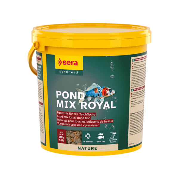 Bassin de jardin : Sera Pond Mix Royal 3.8L (600g), Nourriture Serapond