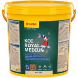Bassin de jardin : SERA Koi Royal medium 21L (5.65KG), Nourriture Serapond