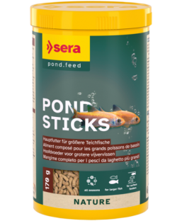 Bassin de jardin : Sera Pond sticks Granulat 1L (170G), Nourriture Serapond