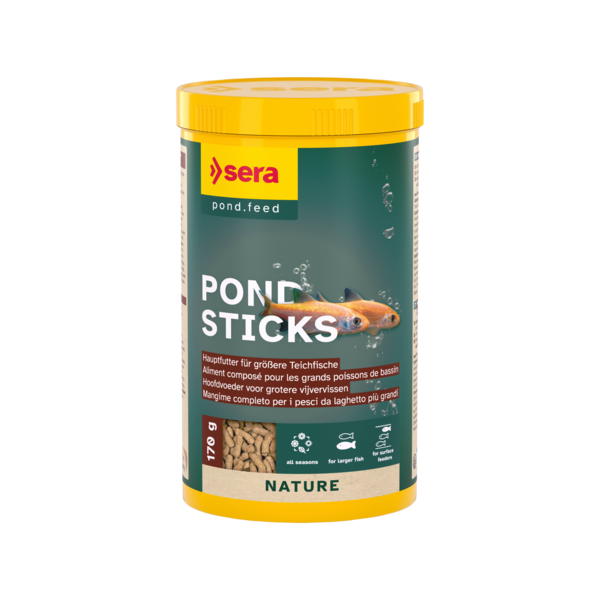 Bassin de jardin : Sera Pond sticks Granulat 1L (170G), Nourriture Serapond