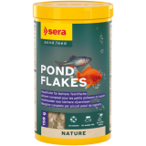 Bassin de jardin : Sera Pond Flakes 1L (180g), Nourriture Serapond