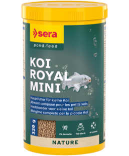 Bassin de jardin : Sera Koi Royal mini 1L (320g), Nourriture Serapond