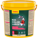 Bassin de jardin : Sera KOI COLOR large 20L (5.55 Kg), Nourriture Serapond