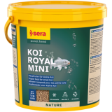 Bassin de jardin : Sera Koi Royal mini 3.8L (1.1KG), Nourriture Serapond