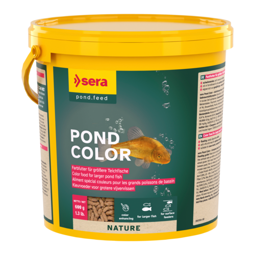 Bassin de jardin : SERA POND COLOR STICKS 600g (3800 ml), Nourriture Serapond