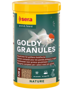 Bassin de jardin : Goldy gran 1L (320g), Nourriture Serapond