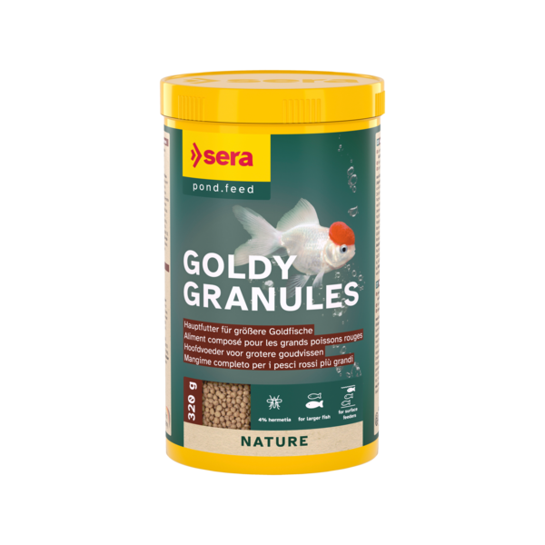 Bassin de jardin : Goldy granules 1L (320g), Nourriture Serapond