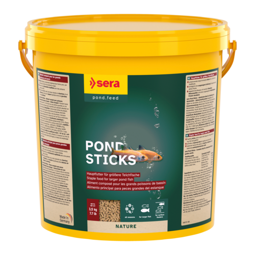 Bassin de jardin : Sera pond sticks Granulat 21L (3.5kg), Nourriture Serapond Bassin de jardin : Sera pond sticks Granulat 21L (3.5kg), Nourriture Serapond