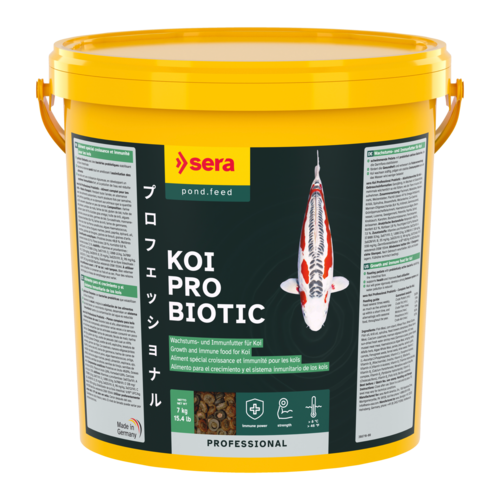 Bassin de jardin : sera Koi All Seasons Probiotic 7KG, Nourriture Serapond Bassin de jardin : sera Koi All Seasons Probiotic 7KG, Nourriture Serapond