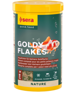 Bassin de jardin : sera Goldy Nature 1L (210g), Nourriture Serapond