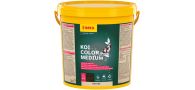 Bassin de jardin : SERA KOI COLOR MEDIUM 21L (7KG), Nourriture Serapond