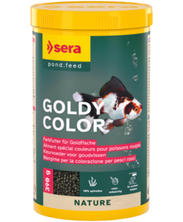 Bassin de jardin : SERA POND GOLDY COLOR SPIRULINA 1L (390g), Nourriture Serapond