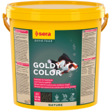 Bassin de jardin : SERA POND GOLDY COLOR 10L (3.8kG), Nourriture Serapond