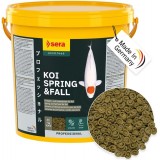 Bassin de jardin : SERA KOI Professional printemps/ automne 7KG, Nourriture Serapond