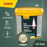 Bassin de jardin : SERA KOI Professional printemps/ automne 7KG, Nourriture Serapond