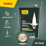 Bassin de jardin : SERA KOI Professional printemps/ automne 2.2KG, Nourriture Serapond