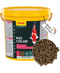 Bassin de jardin : SERA KOI COLOR Spirulina spécial couleurs 7KG, Nourriture Serapond