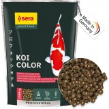 Bassin de jardin : SERA Koi color Spirulina spécial couleurs 2.2KG, Nourriture Serapond