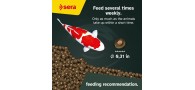 Nourriture poisson Serapond - SERA Koi color Spirulina spécial coul...