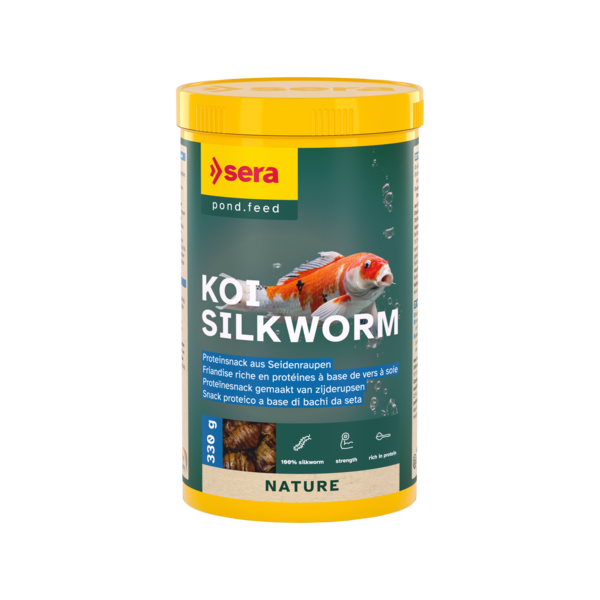 Bassin de jardin : sera Koi Silkworm 1L (330g), Nourriture Serapond