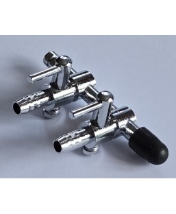Bassin de jardin : Répartiteur 2 voies en inox, Raccords tuyaux pompe à air