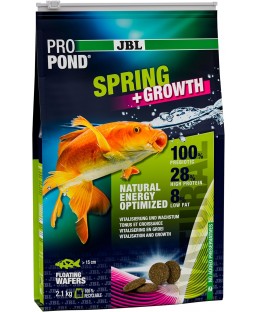 Bassin de jardin : JBL PROPOND Spring+Growth 2,1kg, Nourriture JBL
