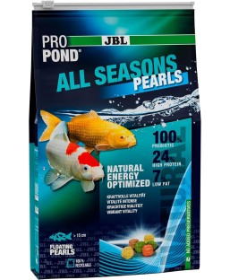 Bassin de jardin : PROPOND ALL SEASONS PEARLS M 2.2kg, Nourriture JBL