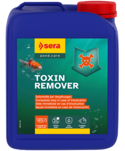 Bassin de jardin : Toxivec TOXIN REMOVER 2.5L ammoniaque-nitrites (50.000L), Traitement Sera
