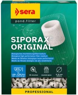 Bassin de jardin : POND Siporax ORIGINAL diamètre 25 (10L), Support biologique