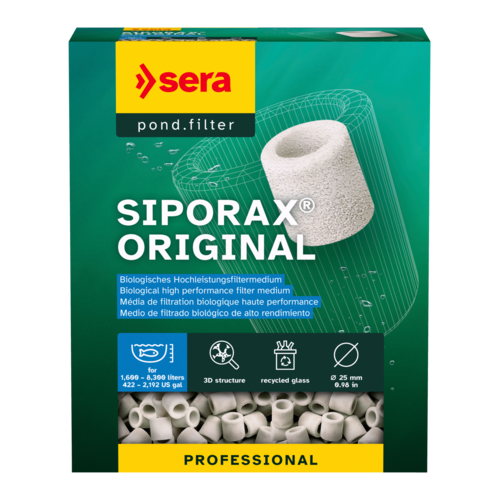 Bassin de jardin : POND Siporax ORIGINAL diamètre 25 (10L), Support biologique Bassin de jardin : POND Siporax ORIGINAL diamètre 25 (10L), Support biologique