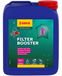 Bassin de jardin : SERA POND FILTER BOOSTER 2500ML (100m3), Traitement Sera