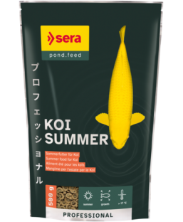 Bassin de jardin : SERA KOI Professional été 500G, Nourriture Serapond