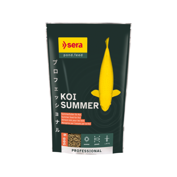Bassin de jardin : SERA KOI Professional été 500G, Nourriture Serapond
