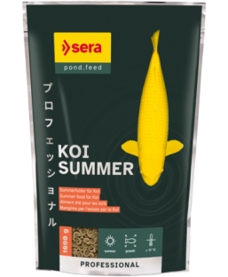 Bassin de jardin : SERA KOI Professional été 1KG, Nourriture Serapond