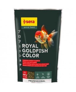 Bassin de jardin : SERA Royal Goldfish Color sac 500 GR (probiotic), Nourriture Serapond