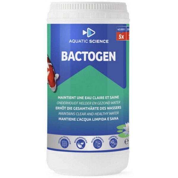 Bassin de jardin : Bactogen 40000, Traitement Aquatic Science Bassin de jardin : Bactogen 40000, Traitement Aquatic Science