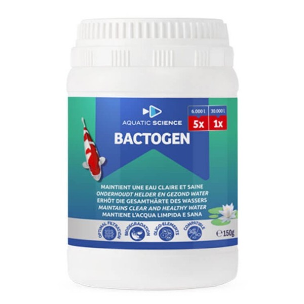 Bassin de jardin : Bactogen 6000, Traitement Aquatic Science Bassin de jardin : Bactogen 6000, Traitement Aquatic Science