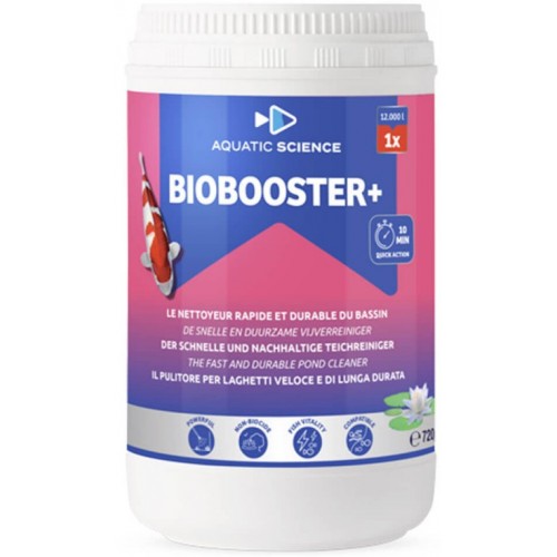Bassin de jardin : Biobooster+ 12000, Traitement Aquatic Science