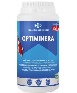Bassin de jardin : OPTIMINERA 10000, Traitement Aquatic Science