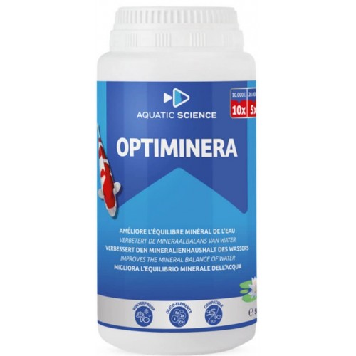 Bassin de jardin : OPTIMINERA 10000, Traitement Aquatic Science Bassin de jardin : OPTIMINERA 10000, Traitement Aquatic Science
