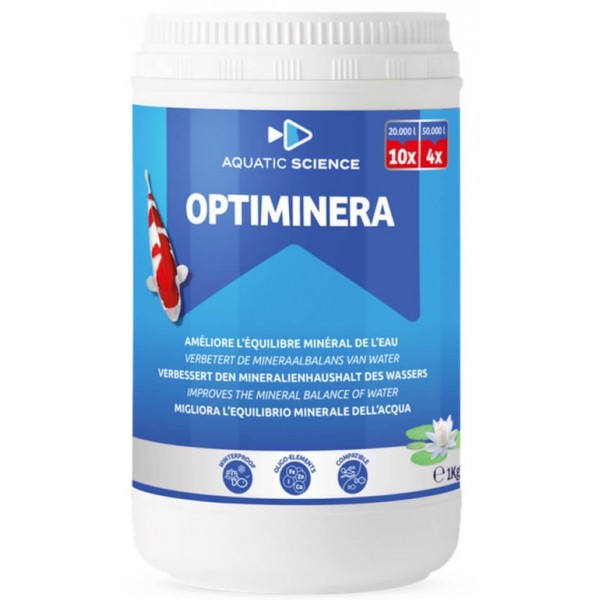 Bassin de jardin : Optiminera 20000, Traitement Aquatic Science